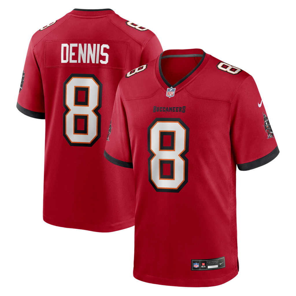 SirVocea Dennis Tampa Bay Buccaneers Nike Game Jersey - Red