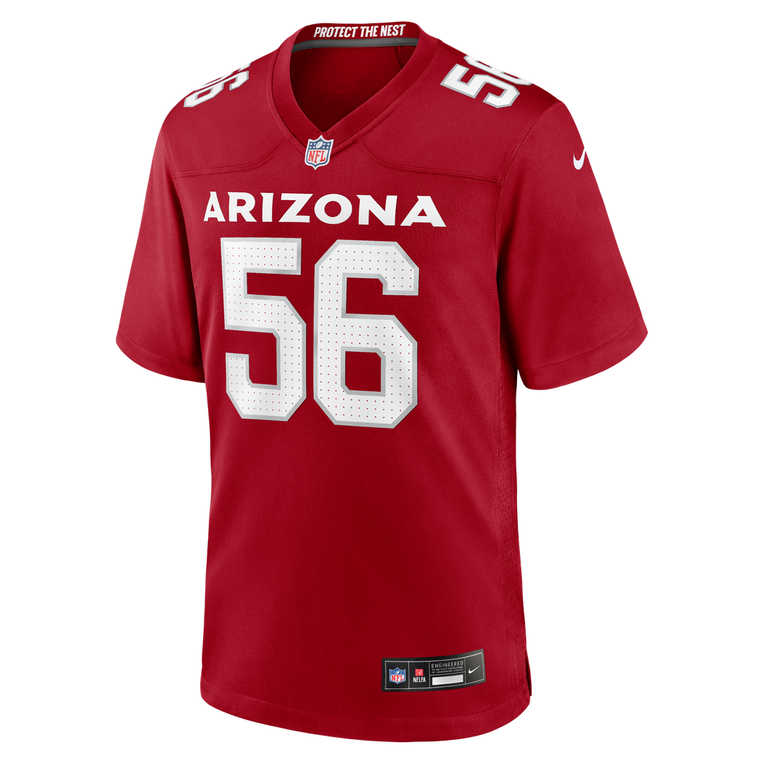 Darius Robinson Arizona Cardinals Nike Team Game Jersey -  Cardinal