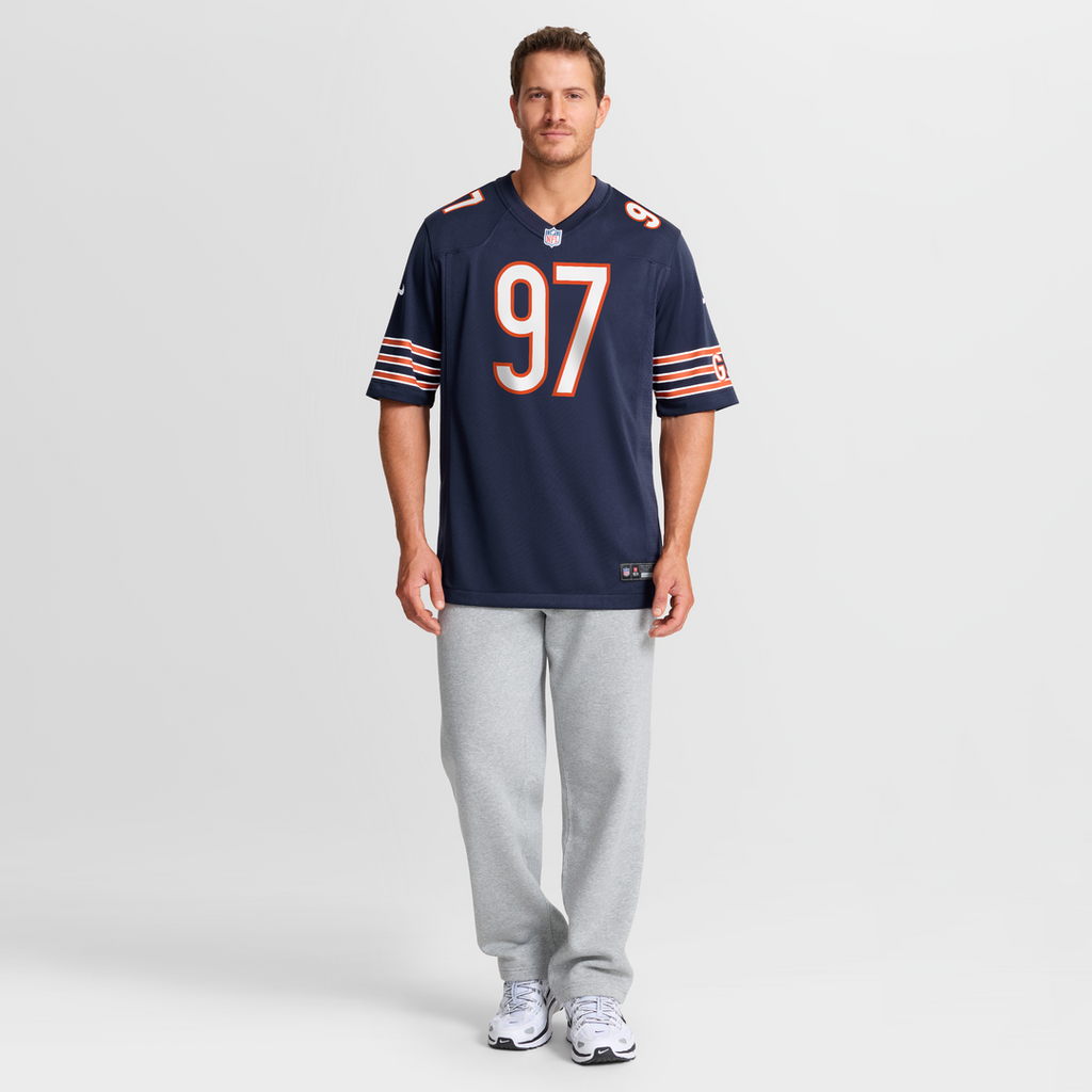 James Lynch Chicago Bears Nike Team Game Jersey -  Navy