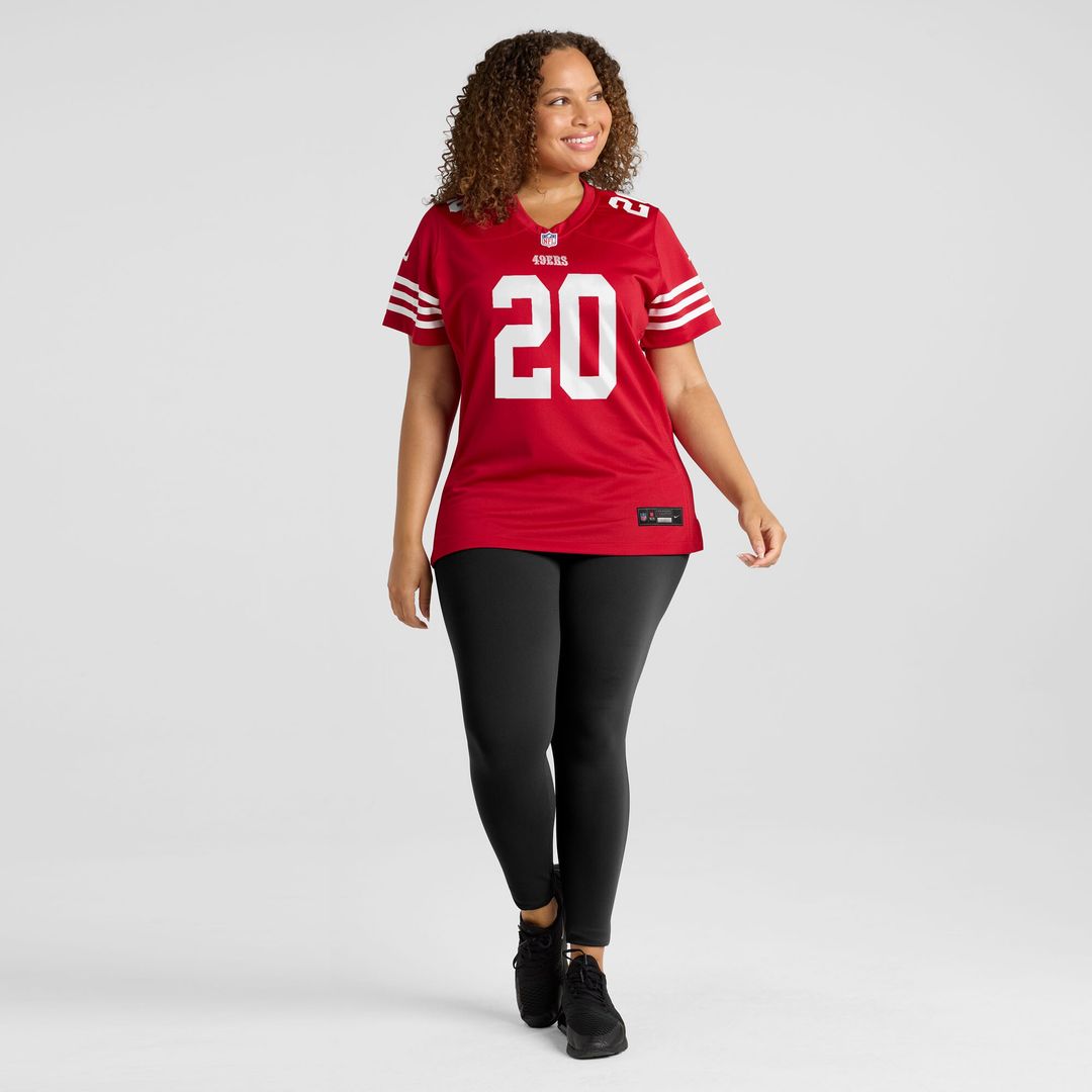 Upton Stout San Francisco 49ers Nike Women's Team Game Jersey -  Scarlet