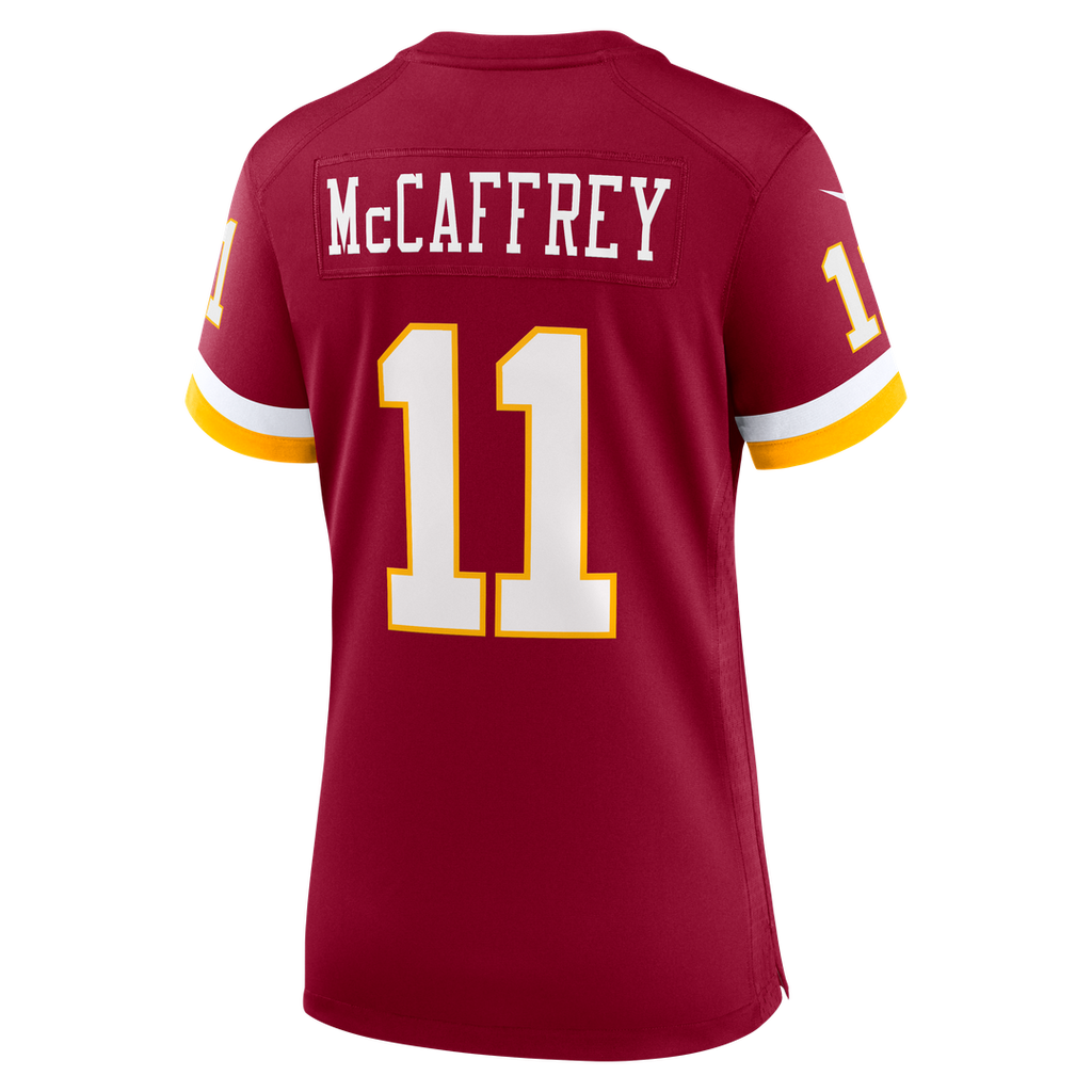 Luke McCaffrey Washington Commanders Nike Women's Game Super Bowl Era Jersey - White