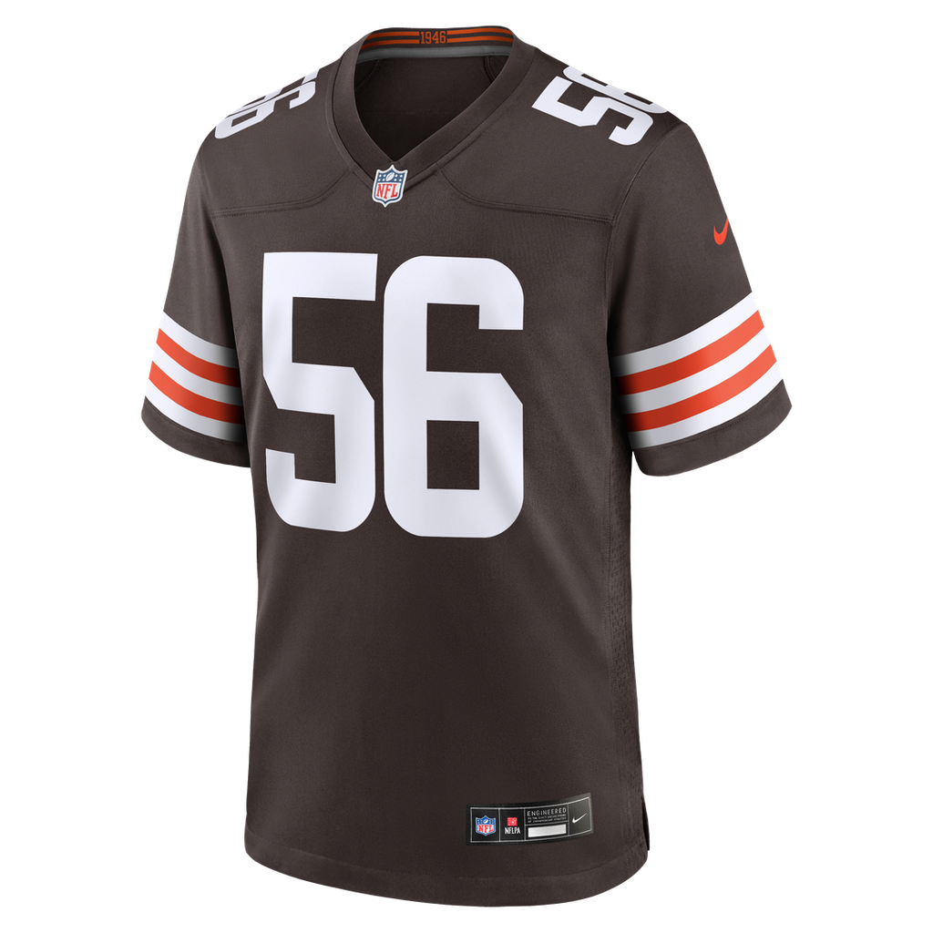 Luke Wypler Cleveland Browns Nike Team Game Jersey -  Brown