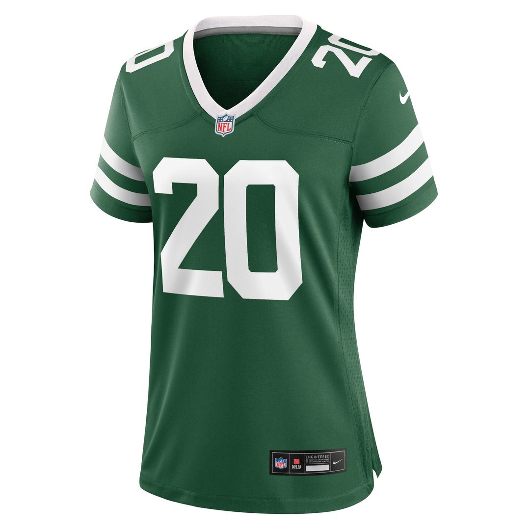 Breece Hall New York Jets Nike Women's Alternate Game Jersey - Legacy Black