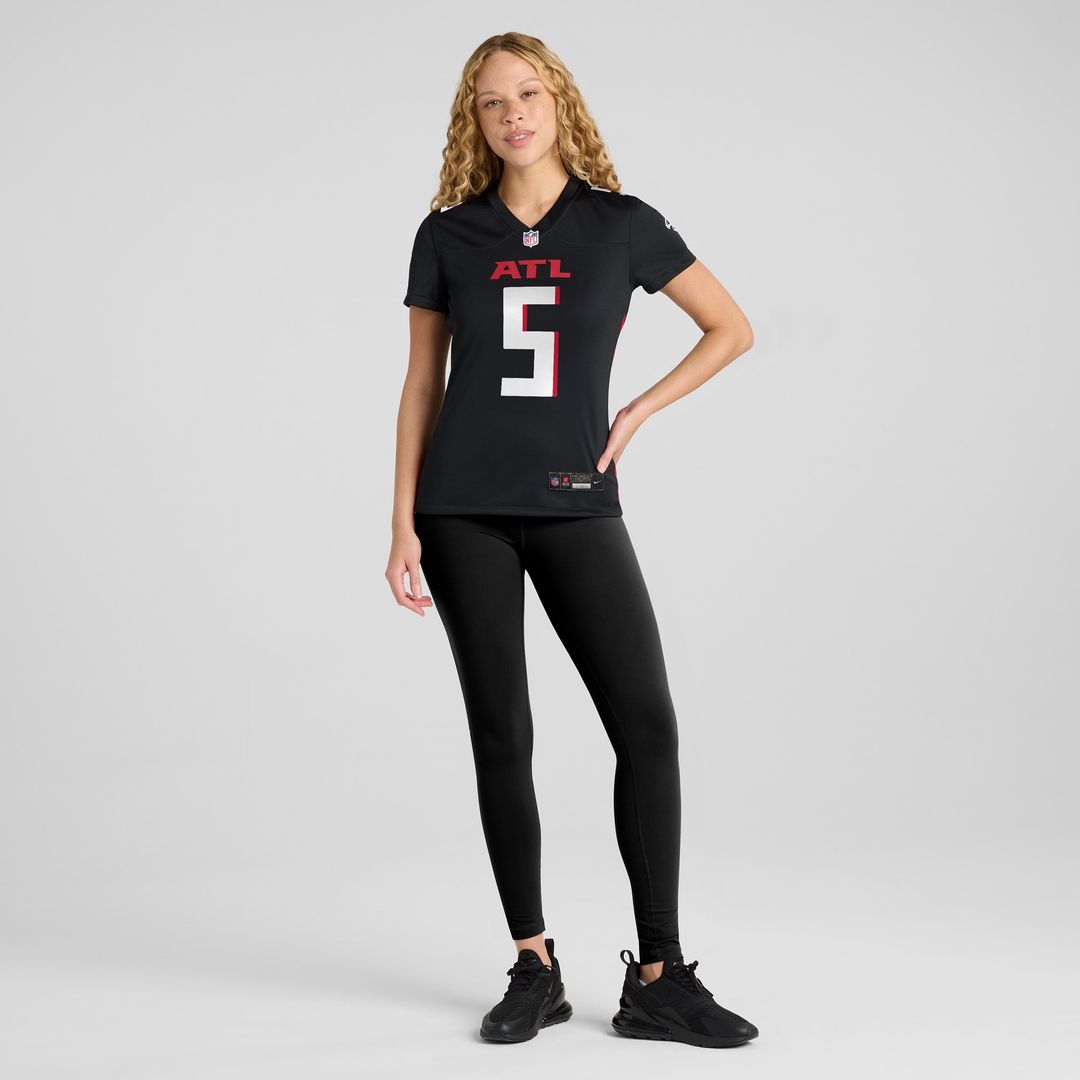 Drake London Atlanta Falcons Nike Women's Player Game Jersey - Black