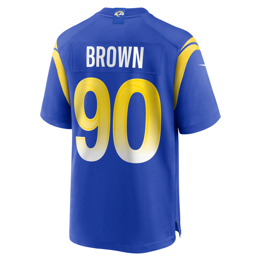 Earnest Brown IV Los Angeles Rams Nike Team Game Jersey -  Royal