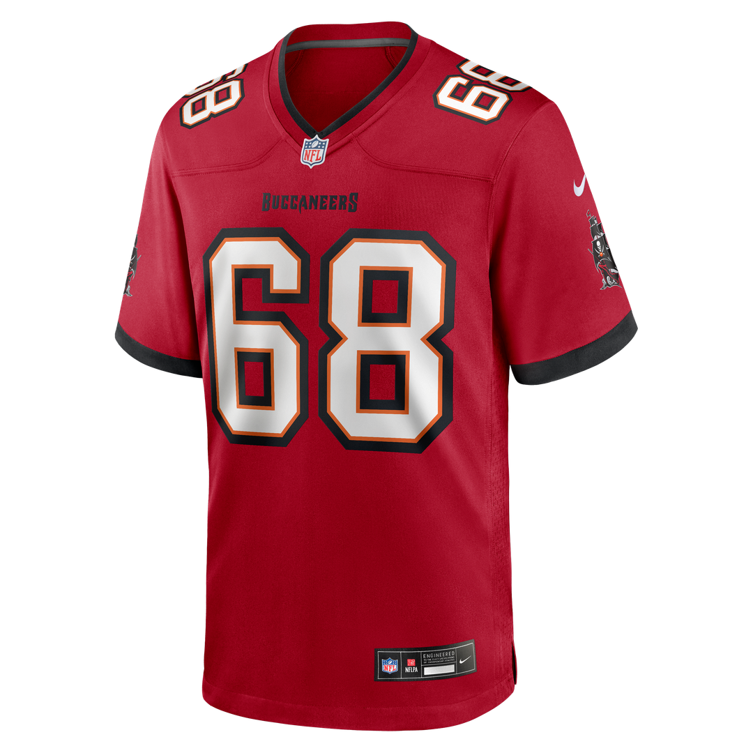 Ben Bredeson Tampa Bay Buccaneers Nike  Game Jersey -  Red
