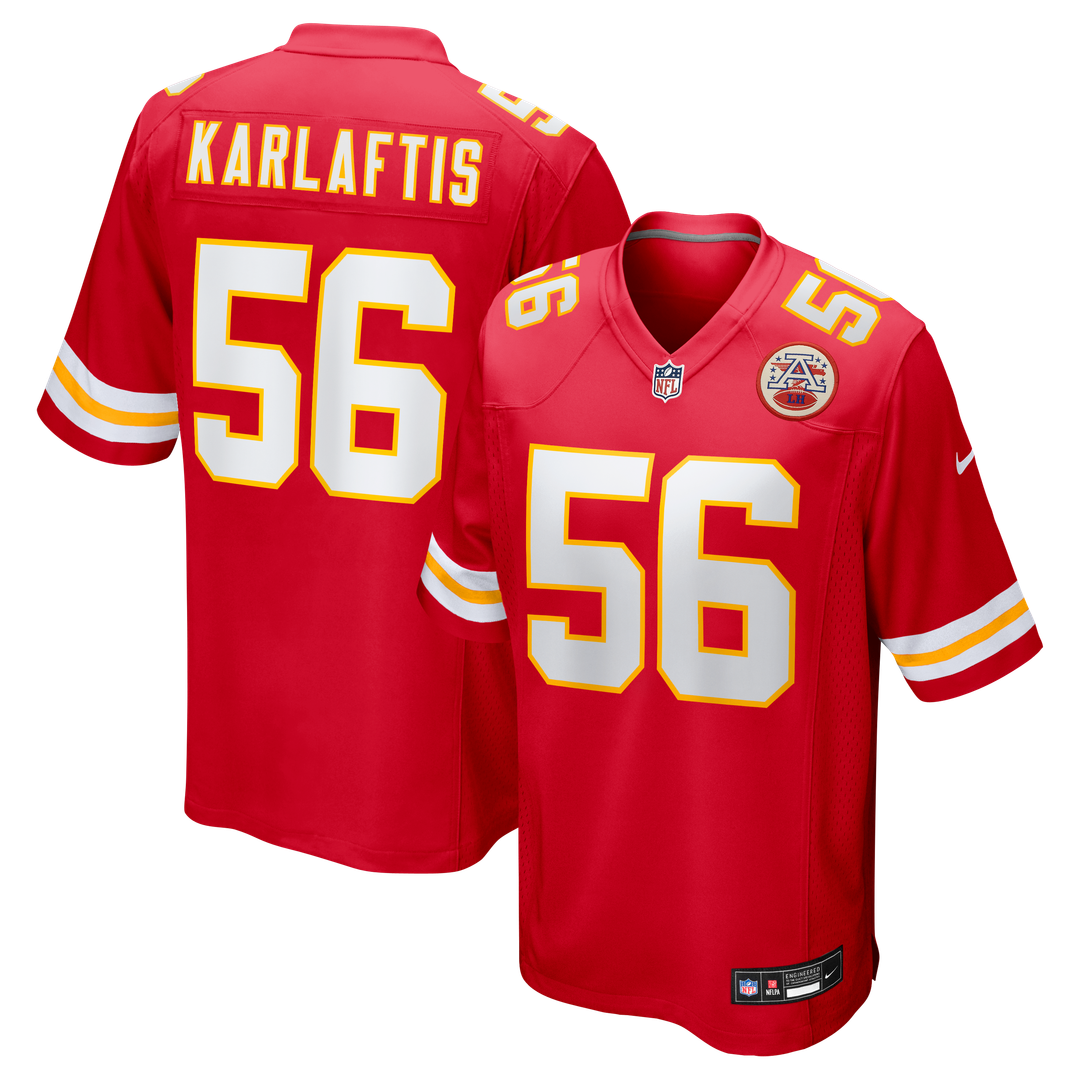 George Karlaftis Kansas City Chiefs Nike Player Game Jersey - Red