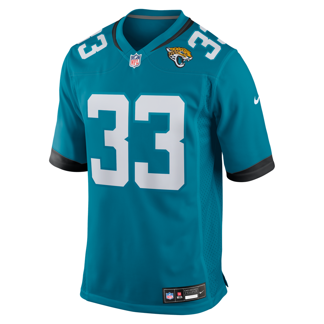 Bhayshul Tuten Jacksonville Jaguars Nike Team Game Jersey -  Teal