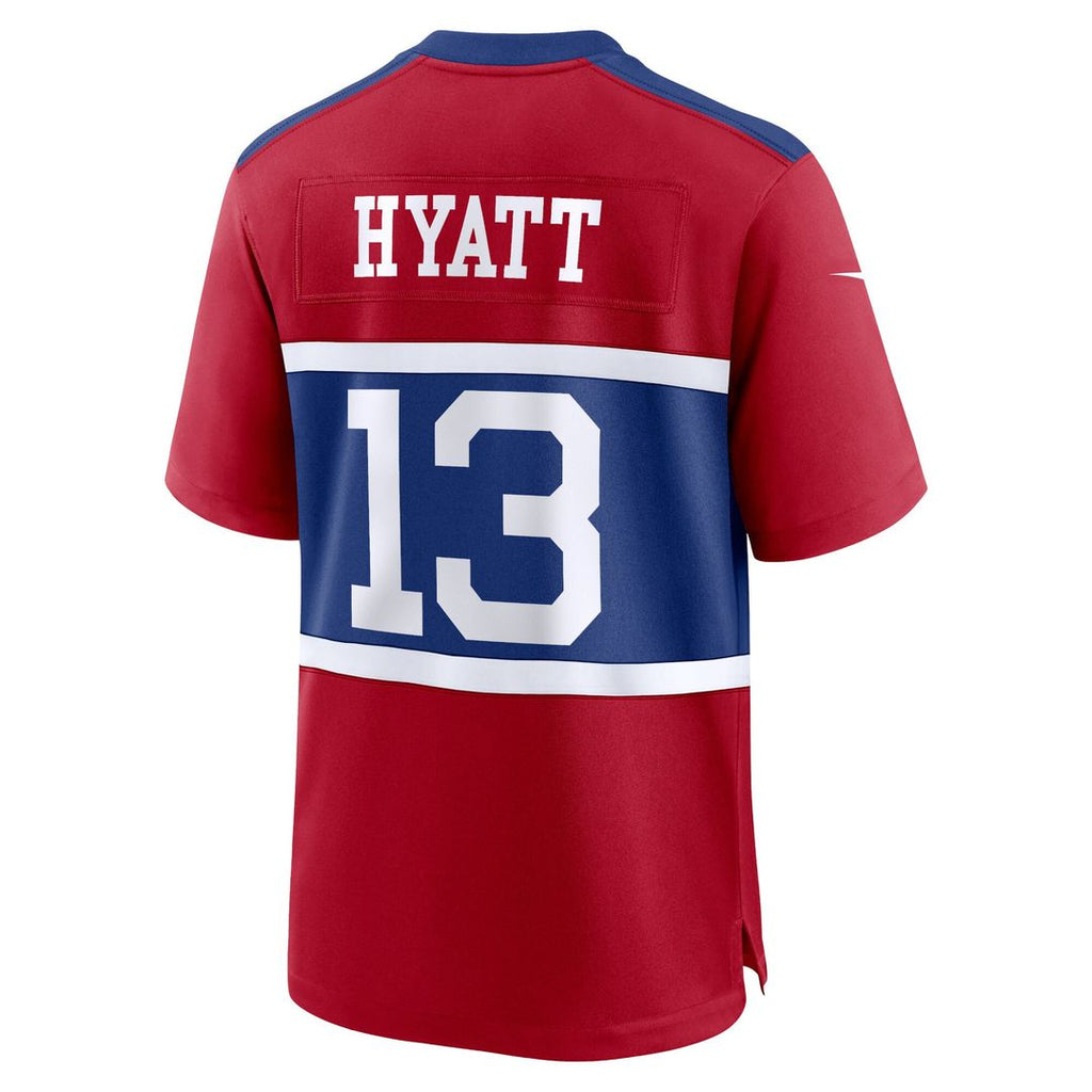 Jalin Hyatt New York Giants Nike Youth Game Jersey - Red