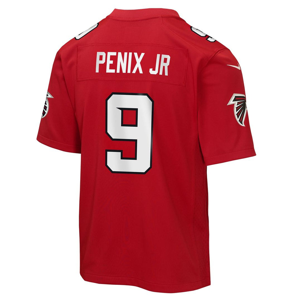 Michael Penix Jr. Atlanta Falcons Nike Youth Alternate Game Jersey - Black