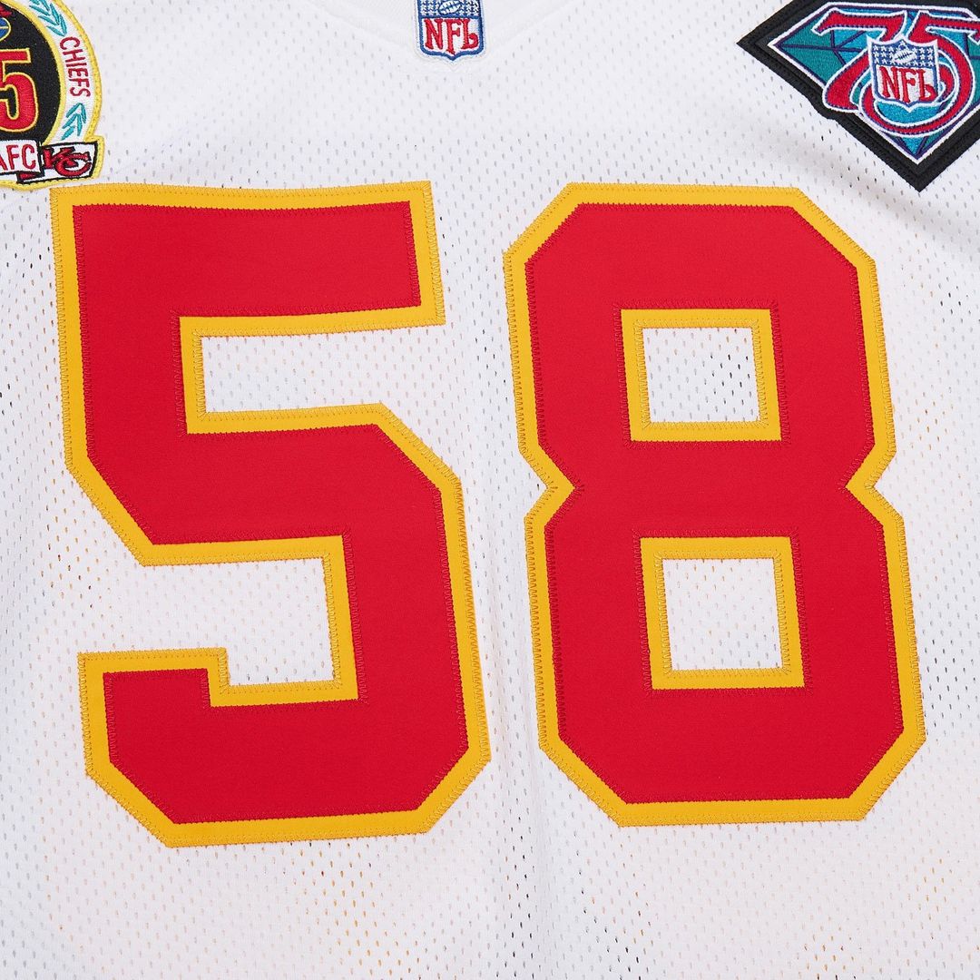 Derrick Thomas Kansas City Chiefs 1994 Mitchell & Ness Authentic Throwback Retired Player Jersey - White