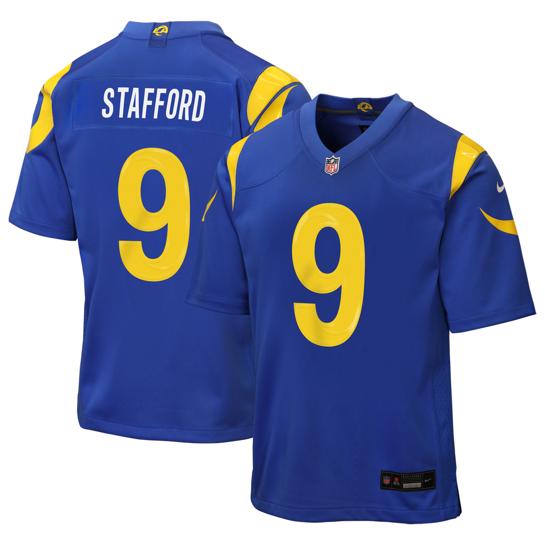 Matthew Stafford Los Angeles Rams Nike Youth Team Game Jersey - Royal