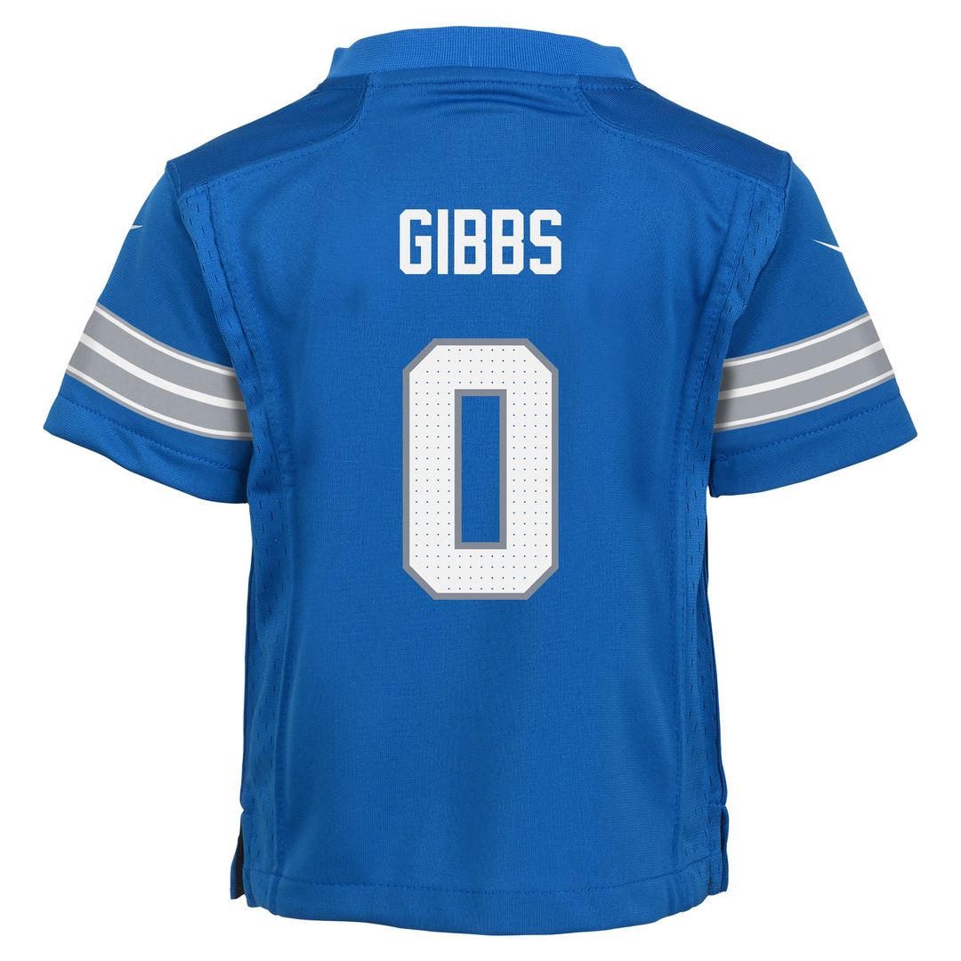 Jahmyr Gibbs Detroit Lions Nike Toddler Alternate Game Jersey - Black