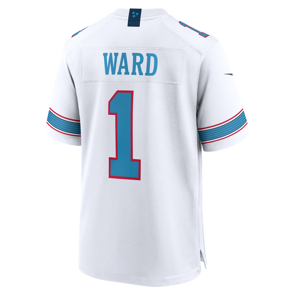 Cameron Ward Tennessee Titans Nike Game Jersey - Light Blue