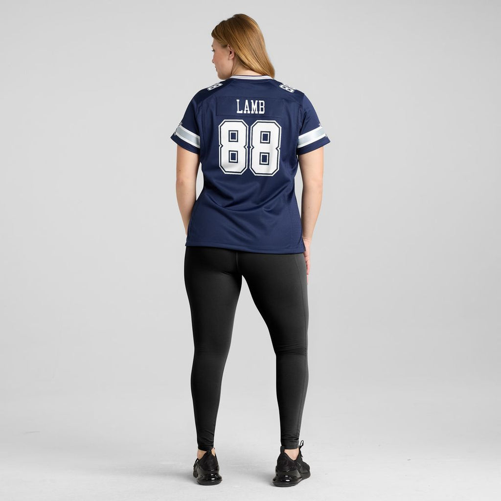 CeeDee Lamb Dallas Cowboys Nike Women's 2nd Alternate Game Jersey - White