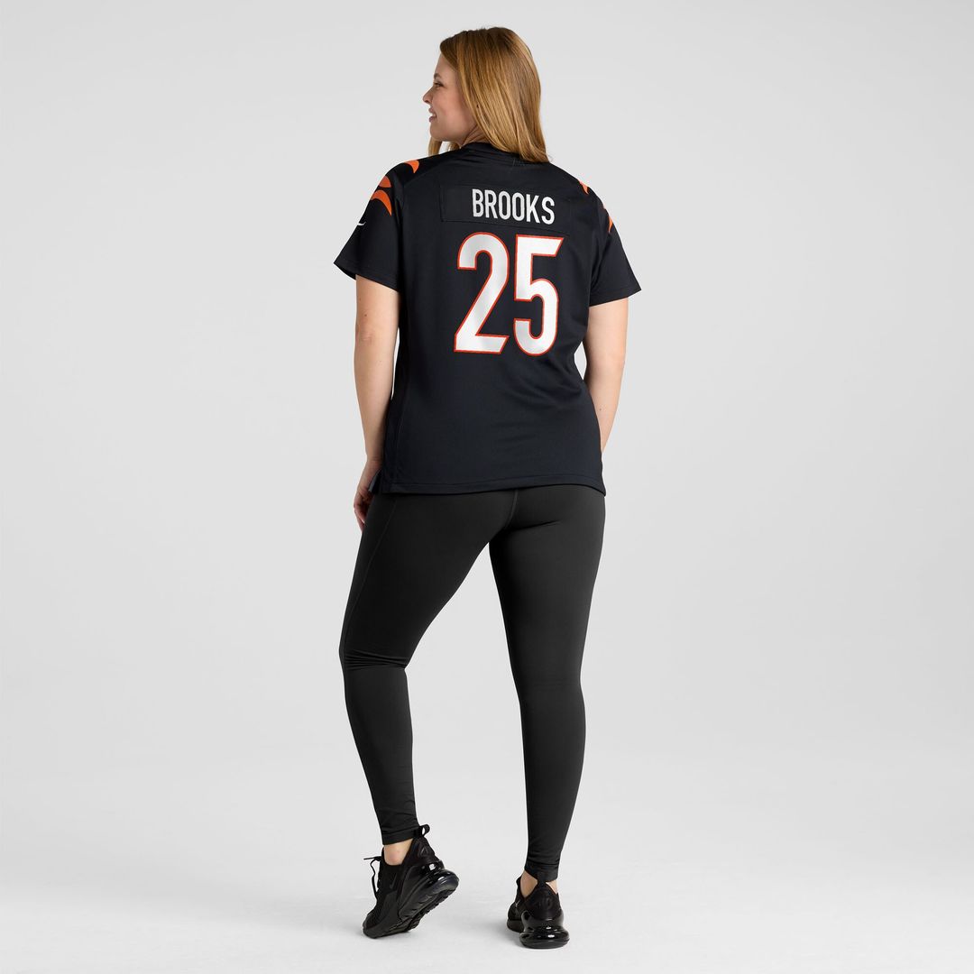 Tahj Brooks Cincinnati Bengals Nike Women's Team Game Jersey -  Black
