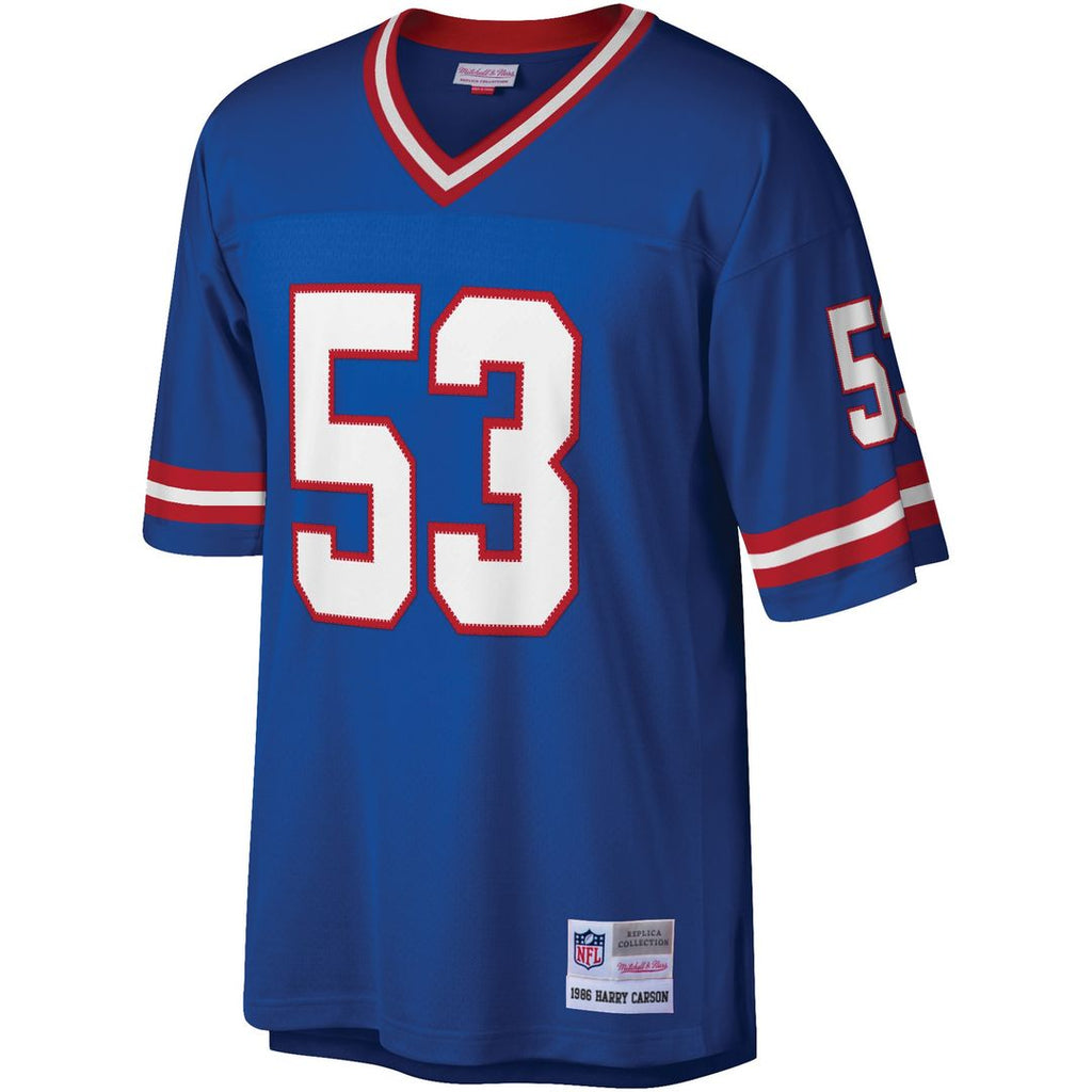 Harry Carson New York Giants Mitchell & Ness Legacy Replica Jersey - Royal