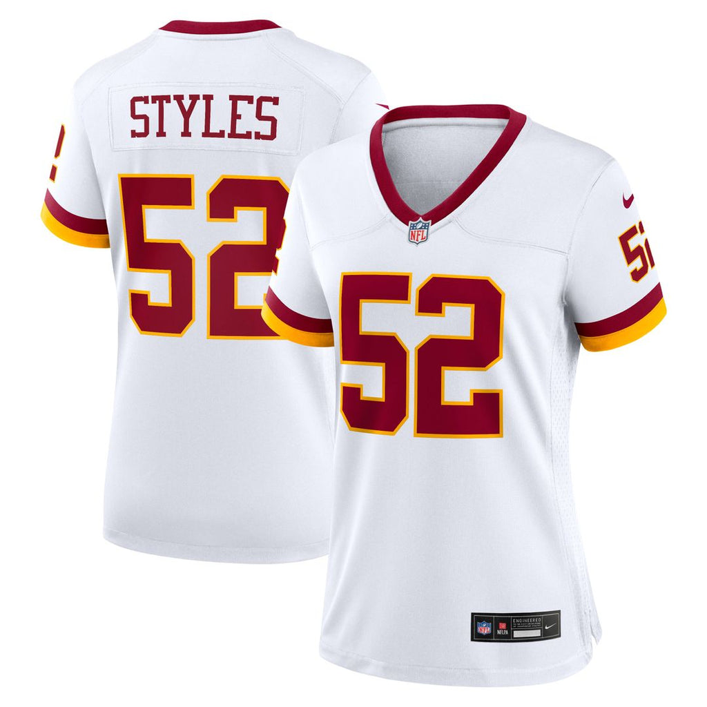 Sonny Styles Washington Commanders Nike Women's Game Super Bowl Era Jersey - White
