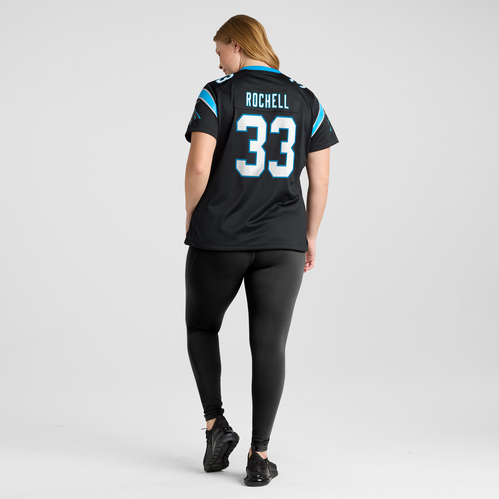 Robert Rochell Carolina Panthers Nike Women's Team Game Jersey -  Black