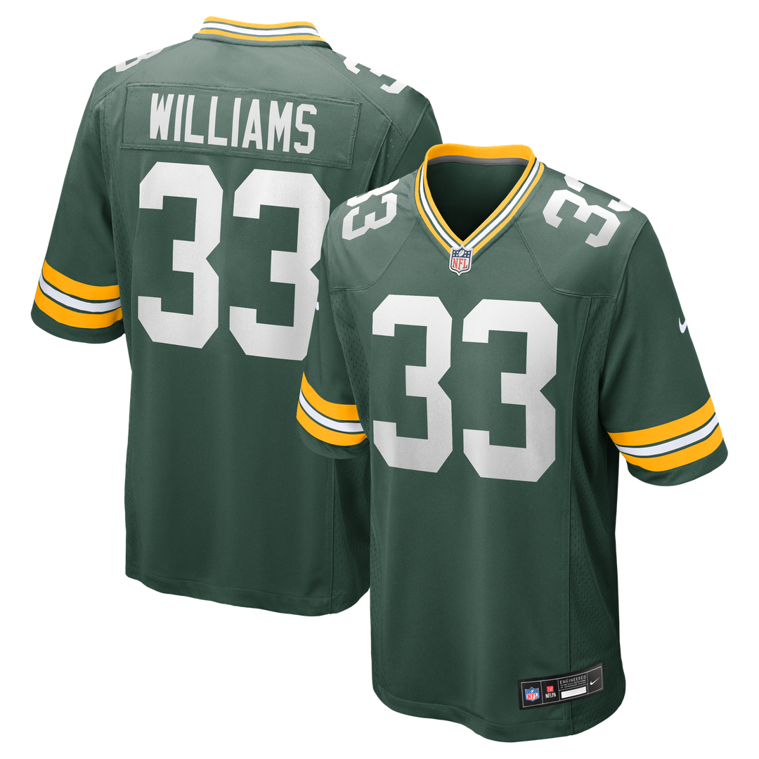 Evan Williams Green Bay Packers Nike  Game Jersey -  Green