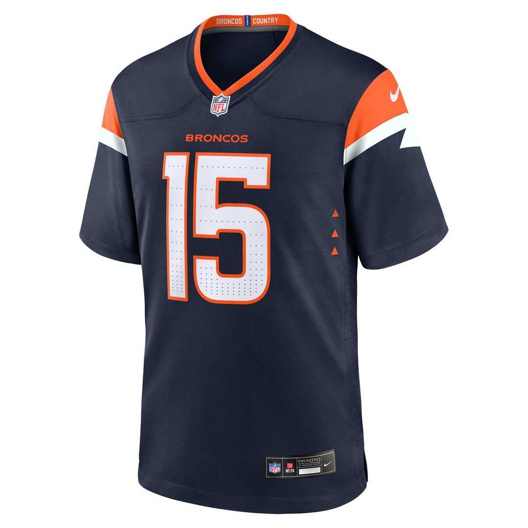 Nik Bonitto Denver Broncos Nike Team Game Jersey -  Orange