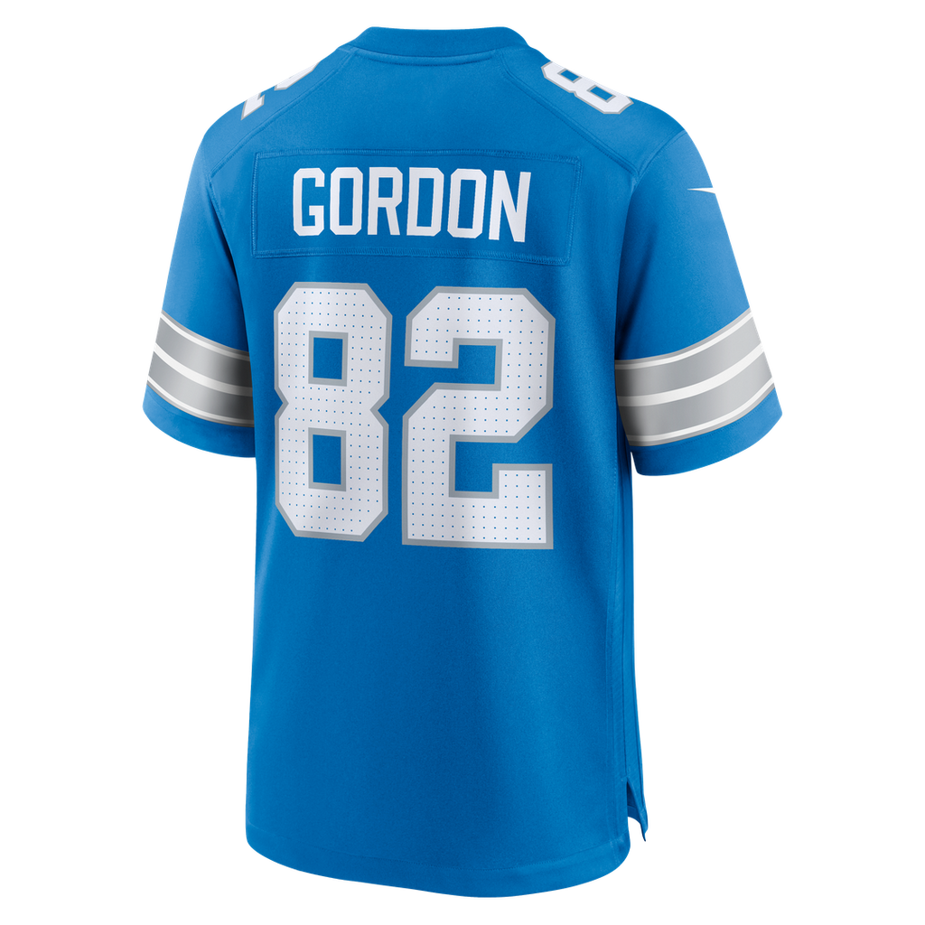 Thomas Gordon Detroit Lions Nike Team Game Jersey -  Blue