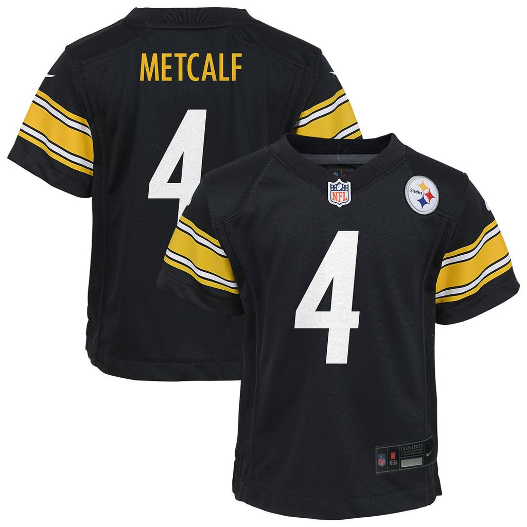 D.K. Metcalf Pittsburgh Steelers Nike Preschool Team Game Jersey - Black