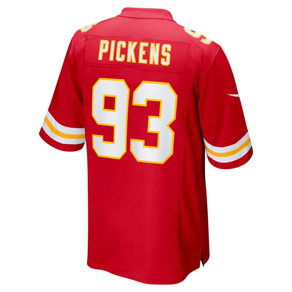 Zacch Pickens Kansas City Chiefs Nike Team Game Jersey -  Red