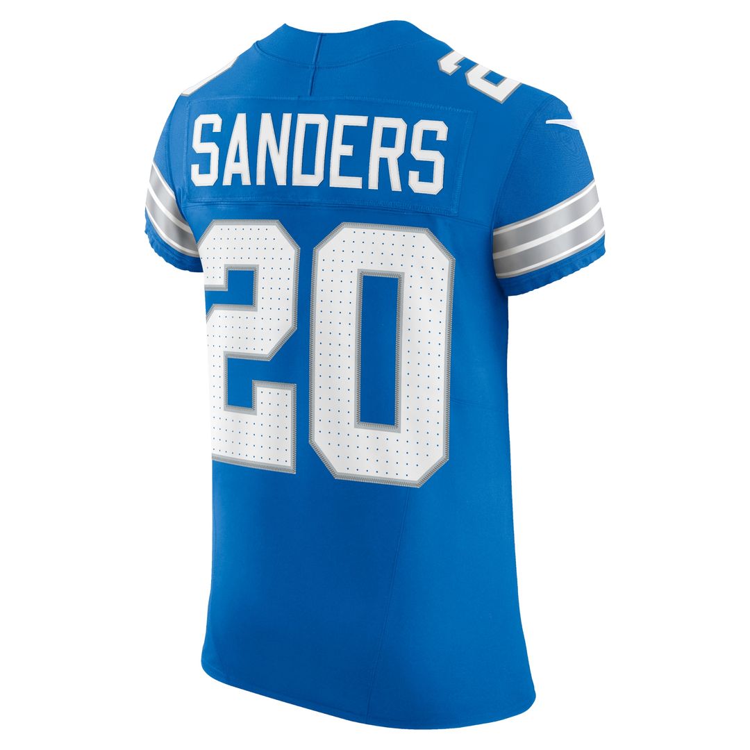 Barry Sanders Detroit Lions Nike Alternate Vapor F.U.S.E. Elite Jersey - Black