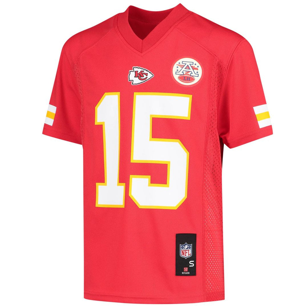 Patrick Mahomes Kansas City Chiefs Youth Replica Player Jersey - Red