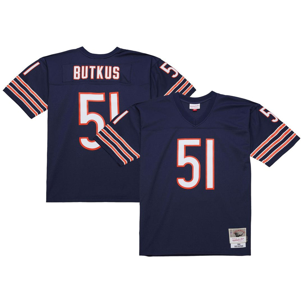 Dick Butkus Chicago Bears Mitchell & Ness Legacy Replica Jersey - Navy