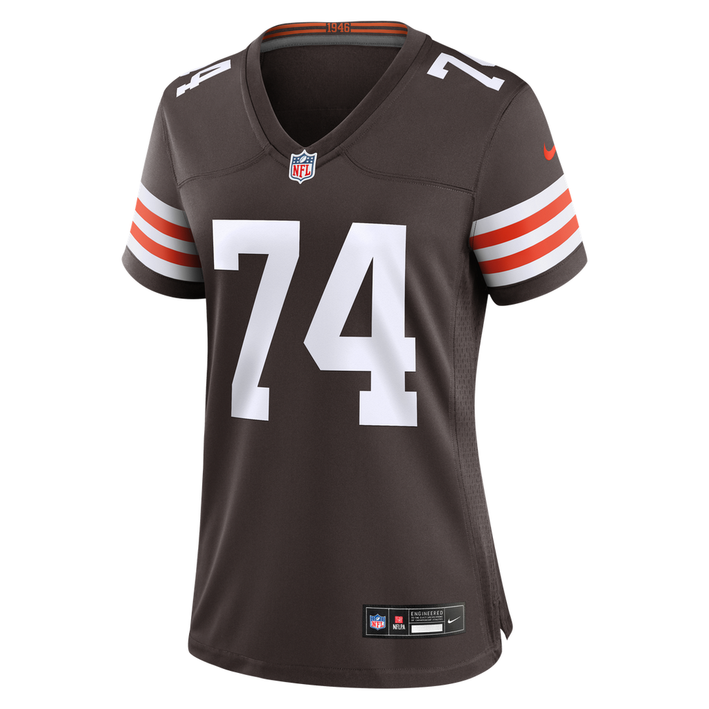 Elgton Jenkins Cleveland Browns Nike Women's Team Game Jersey -  Brown