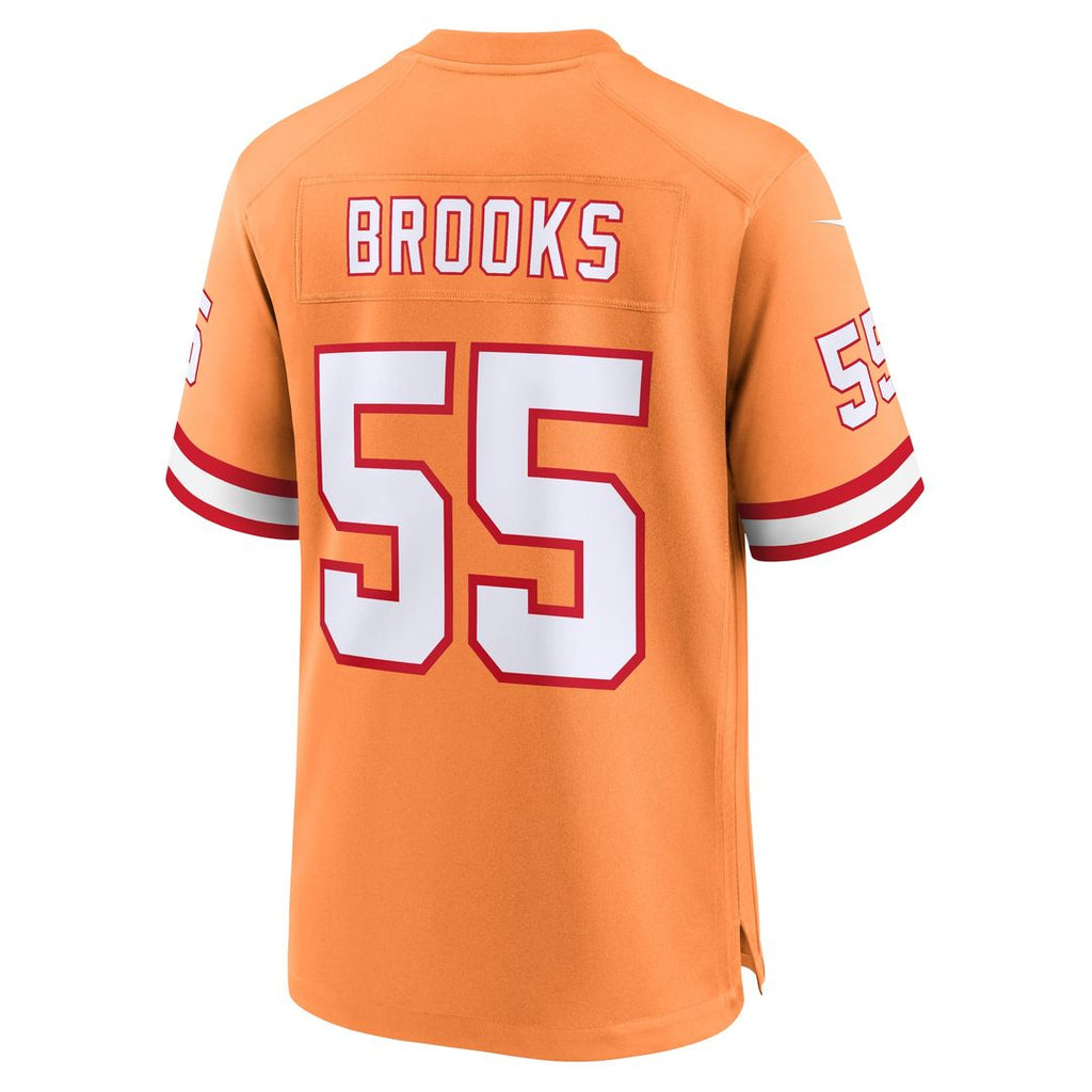 Derrick Brooks Tampa Bay Buccaneers Nike Throwback Game Jersey - Orange