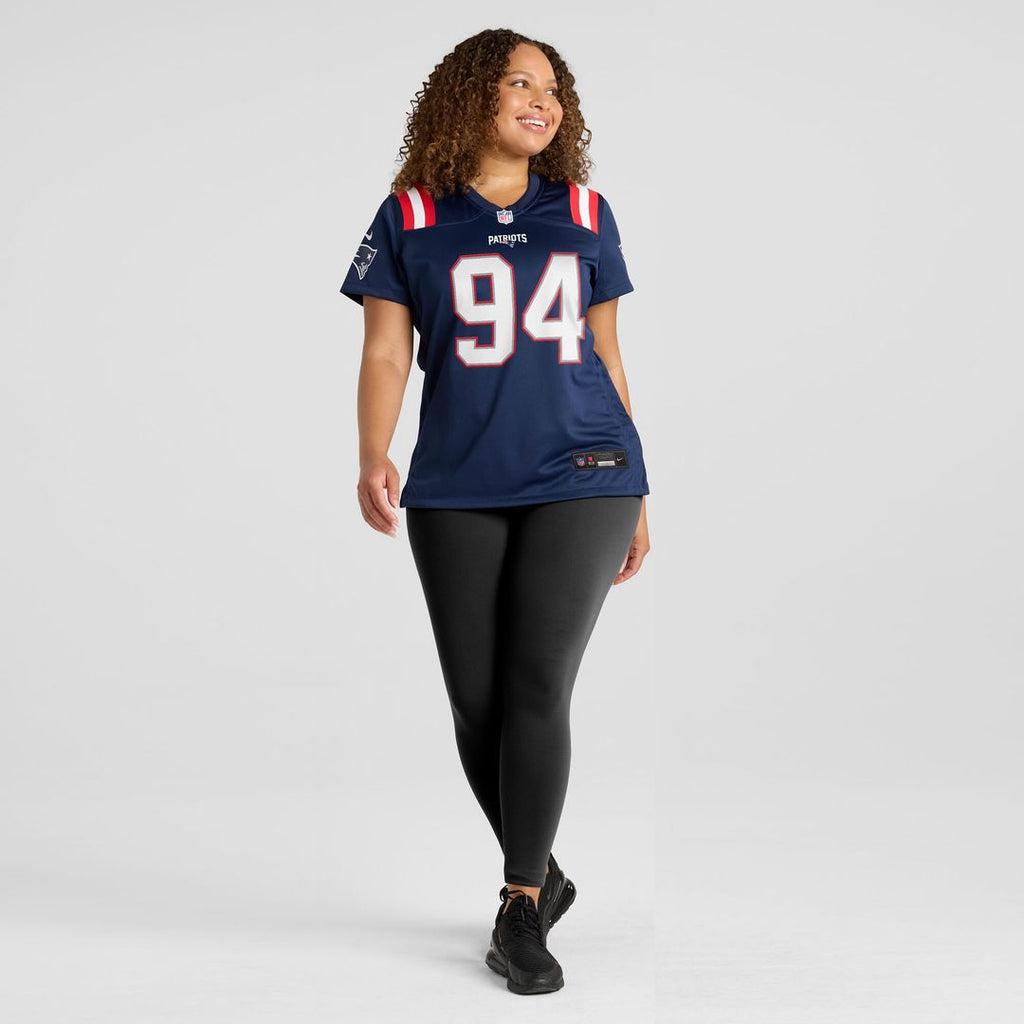 Cory Durden New England Patriots Nike Women's Team Game Jersey -  Navy