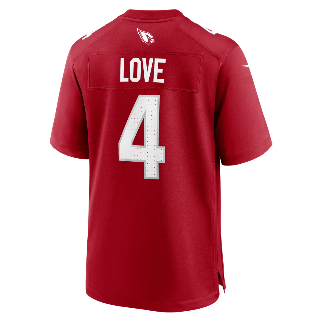 Jeremiyah Love Arizona Cardinals Nike Game Player Jersey - White