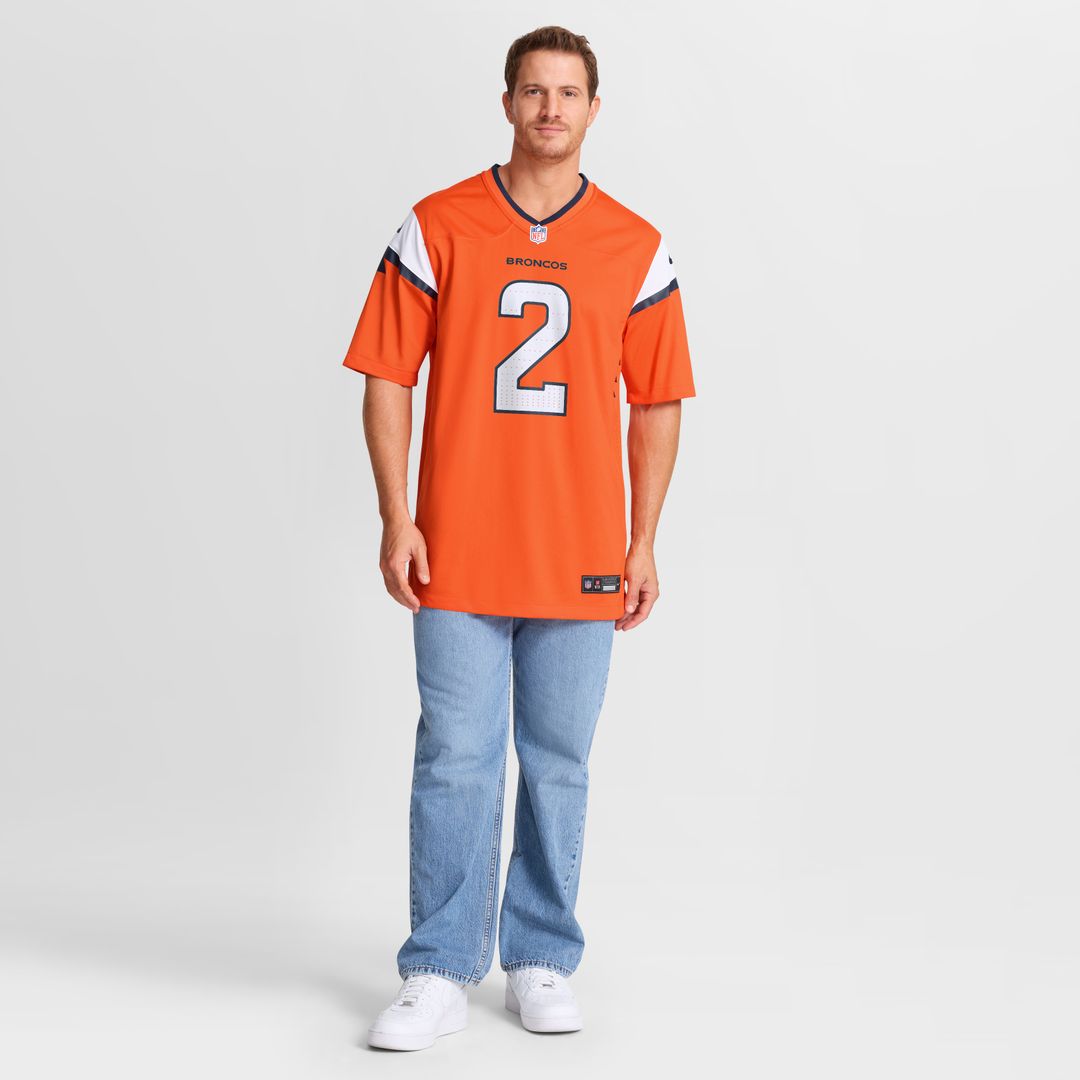 Patrick Surtain II Denver Broncos Nike Team Game Jersey - Orange