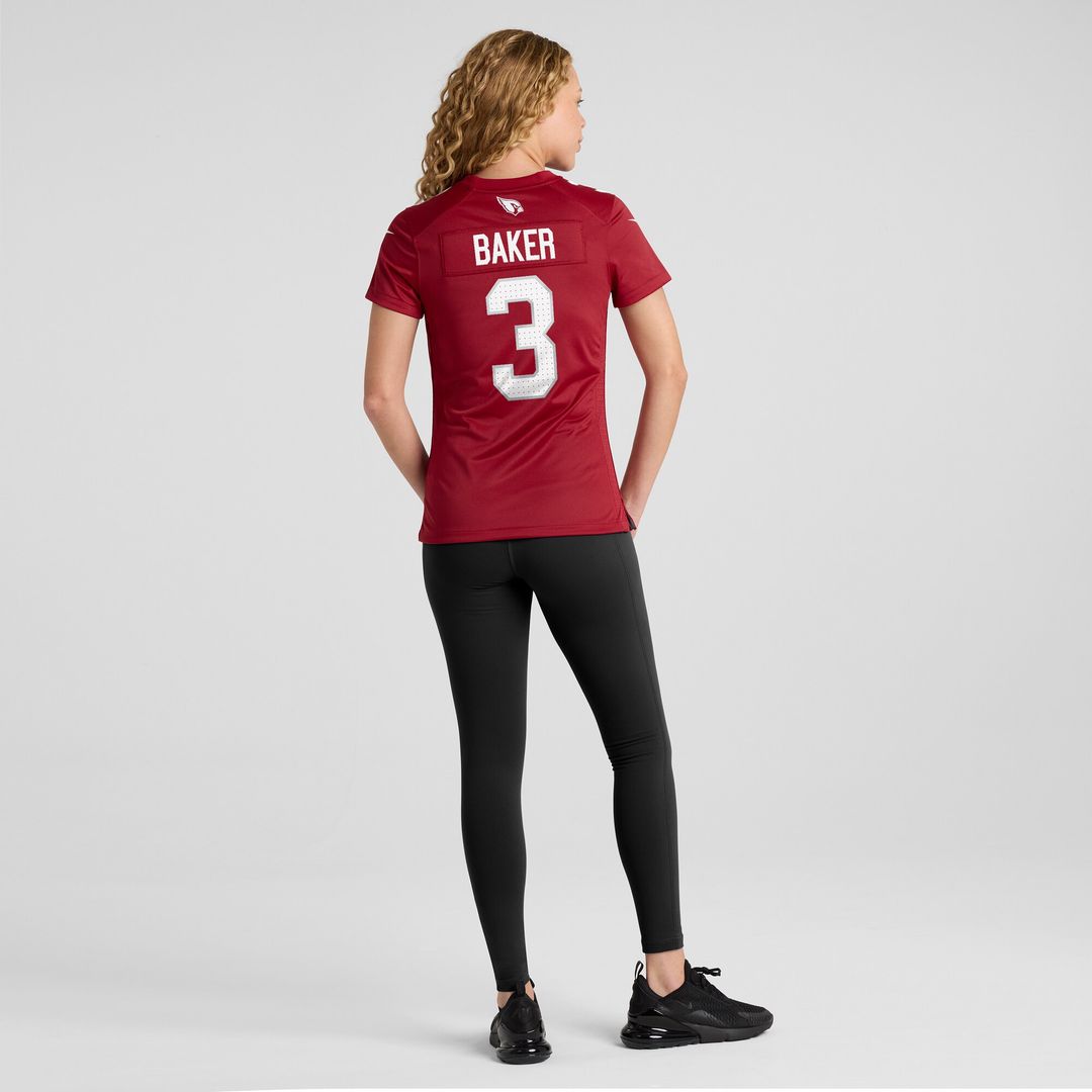 Budda Baker Arizona Cardinals Nike Women's Team Game Jersey -  Cardinal