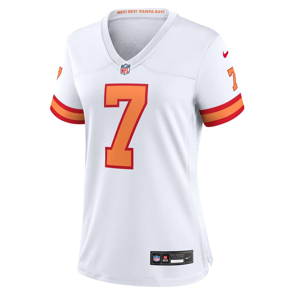 Bucky Irving '76 Tampa Bay Buccaneers Nike Women's  Game Jersey - White