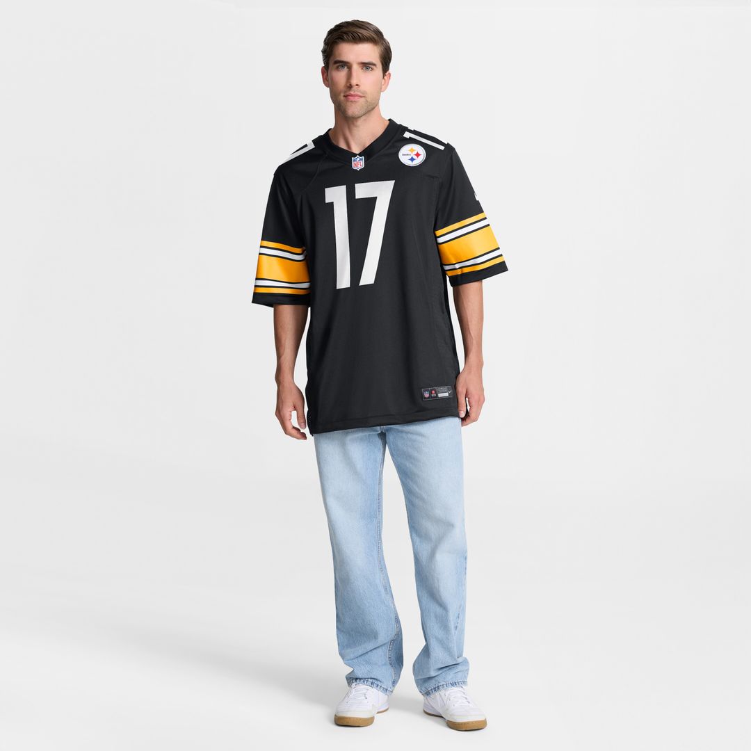 Germie Bernard Pittsburgh Steelers Nike Game Jersey - Black