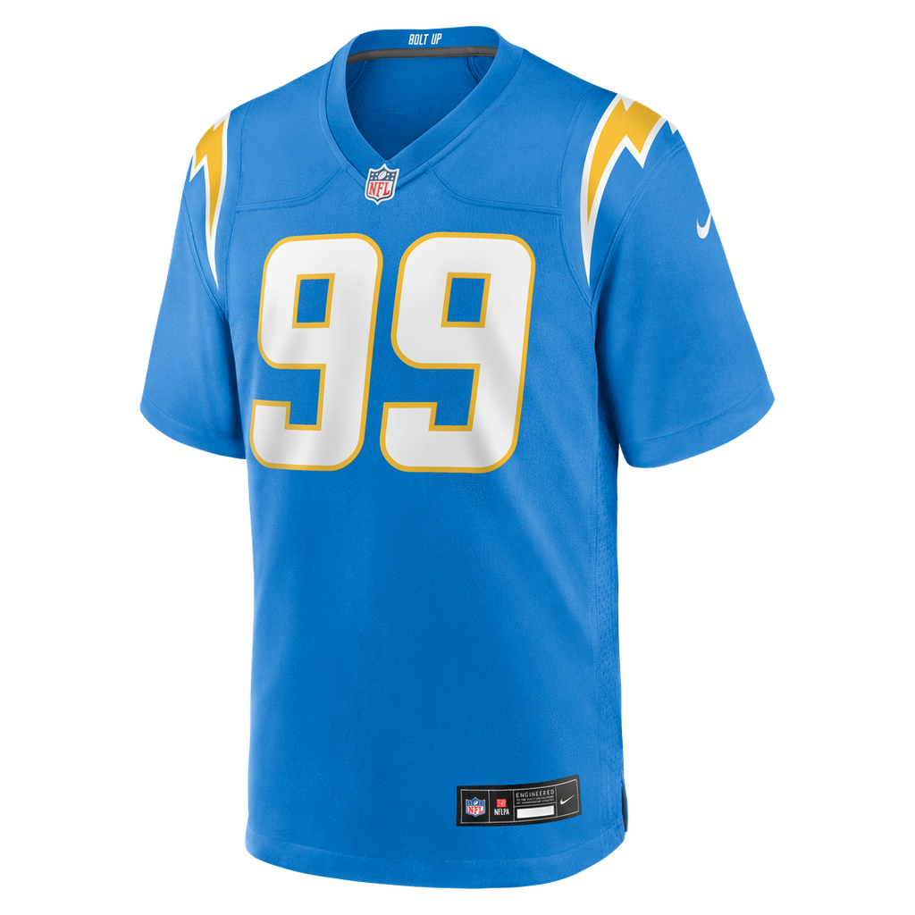Scott Matlock Los Angeles Chargers Nike Team Game Jersey - Powder Blue