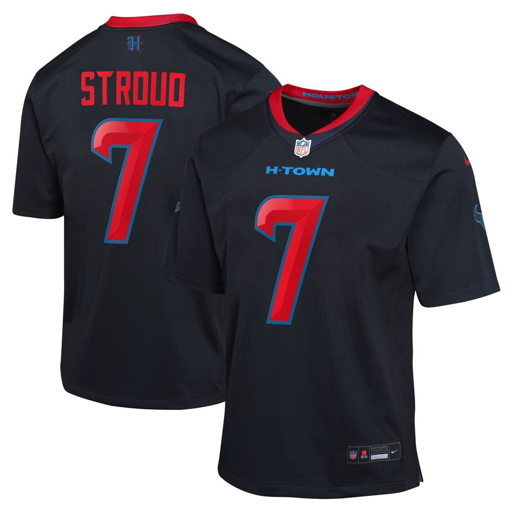 C.J. Stroud Houston Texans Nike Youth Game Jersey - Navy