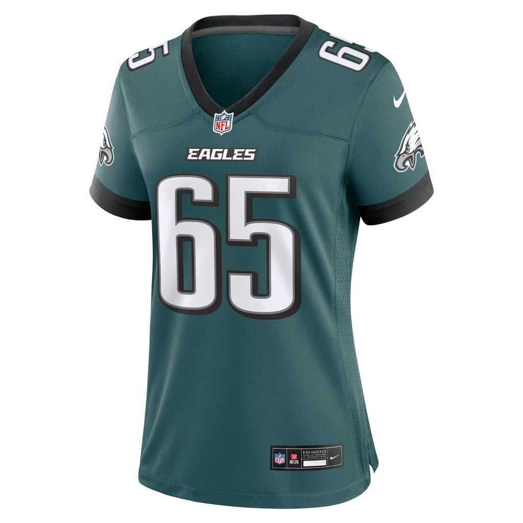 Lane Johnson Philadelphia Eagles Nike Women's Team Game Jersey -  Midnight Green