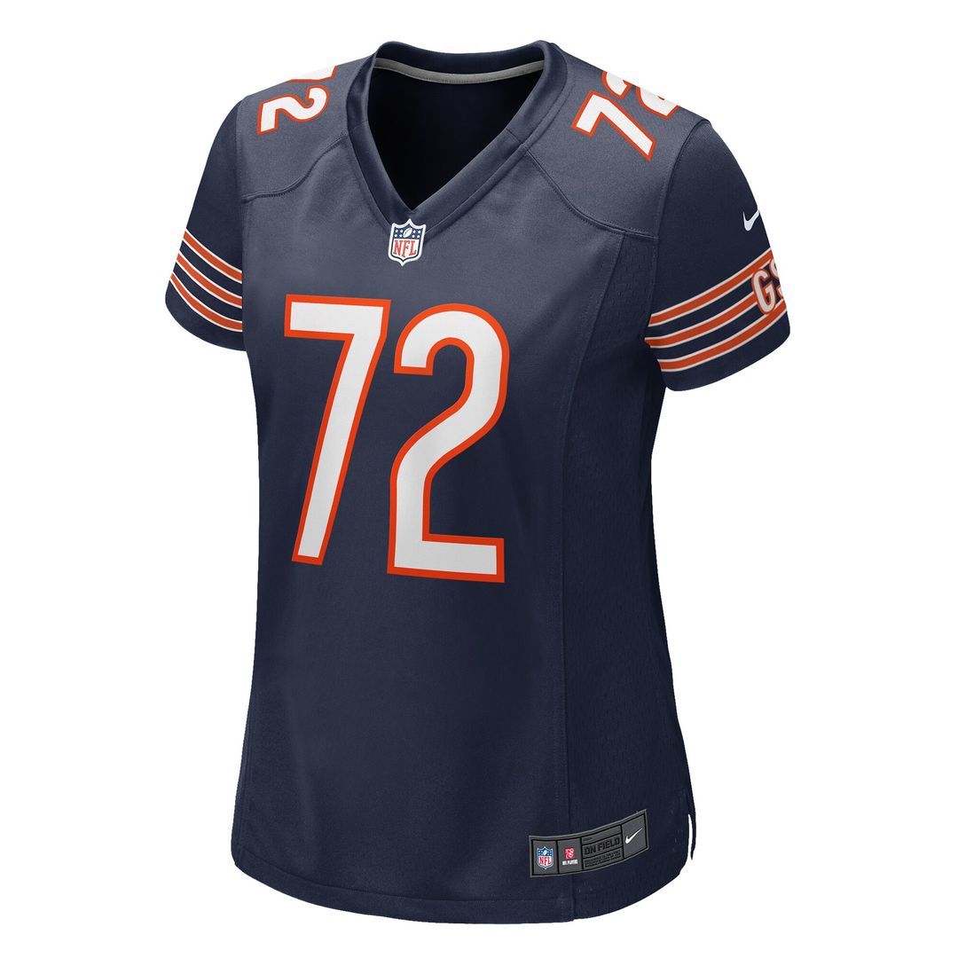 Kiran Amegadjie Chicago Bears Nike Women's  Game Jersey -  Navy