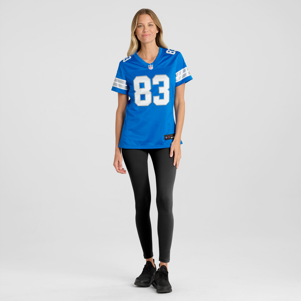 Tyler Conklin Detroit Lions Nike Women's Team Game Jersey -  Blue