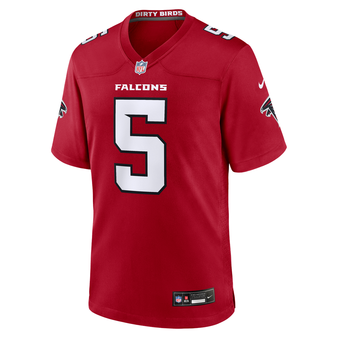Drake London Atlanta Falcons Nike Game Jersey - Red