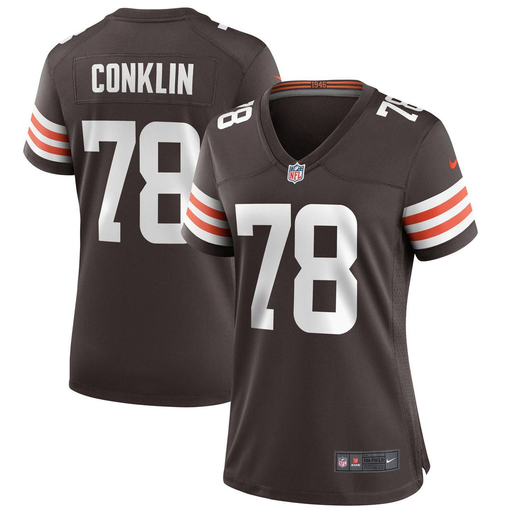Jack Conklin Cleveland Browns Nike Women's Player Game Jersey - Brown
