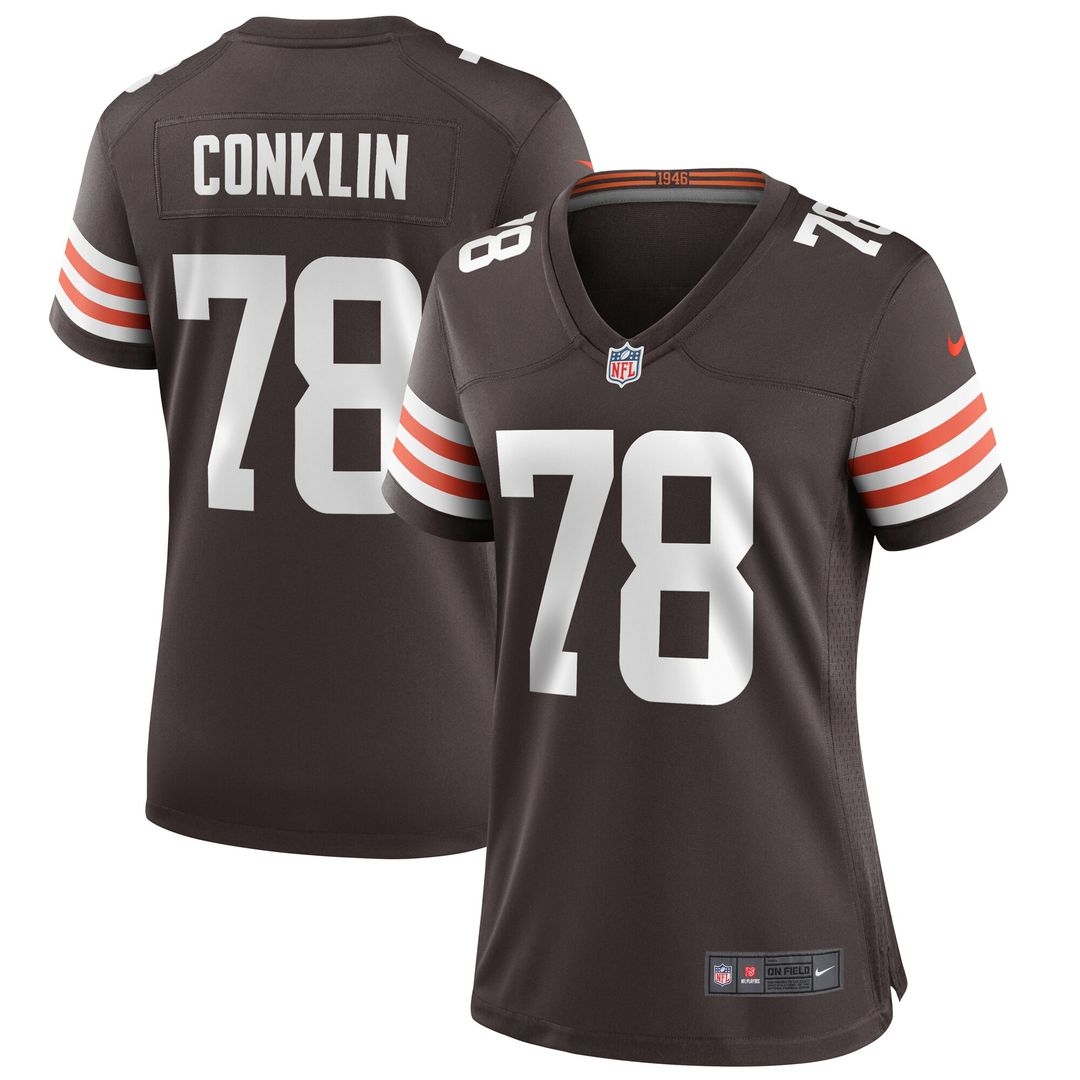 Jack Conklin Cleveland Browns Nike Women's Player Game Jersey - Brown