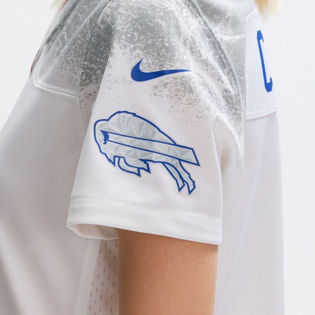 Keon Coleman Buffalo Bills Nike Women's 2025 Rivalries Collection Game Jersey - White