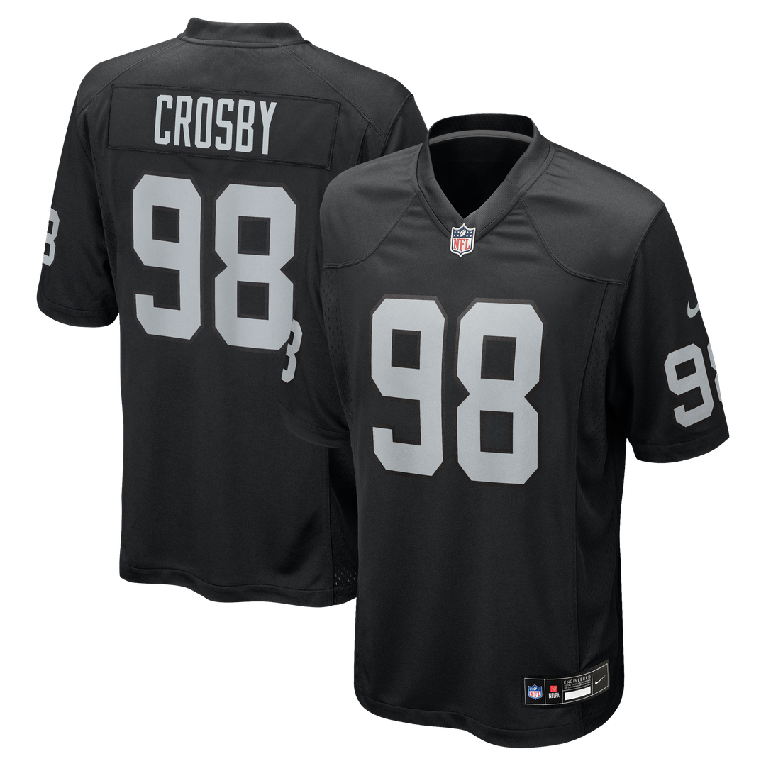 Maxx Crosby Las Vegas Raiders Nike Game Jersey - Black