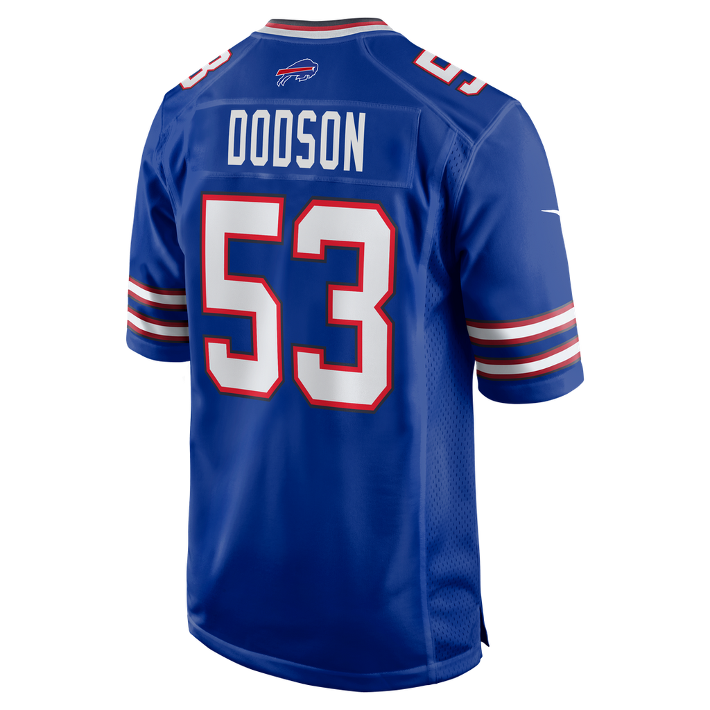 Tyrel Dodson Buffalo Bills Nike Game Player Jersey - Royal